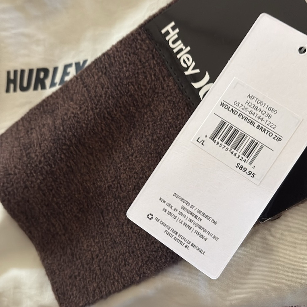 Hurley Reversible Burrito Jaccket